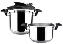 Посуда и принадлежности для готовки nova 4 and 6 Qt. 2-Pc. Stainless Steel Pressure Cookers Set