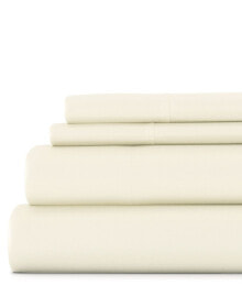 ienjoy Home home Collection 4 Piece Rayon from Bamboo Bed Sheet Set, Queen