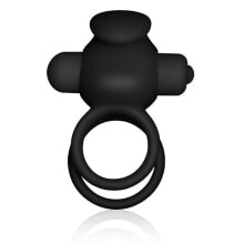 Эрекционное кольцо LOVETOY Double Vibrating Cockring Power Clit Duo Black