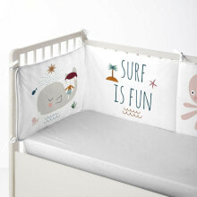 Бортики в детскую кроватку Протектор кроватки Haciendo el Indio Surf (60 x 60 x 60 + 40 cm)