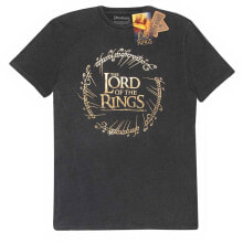 HEROES Official Lord Of The Rings Gold Foil Logo Short Sleeve T-Shirt