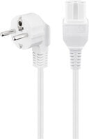 Goobay 30370 - Netzkabel Schutzkontaktstecker gew 2 m ws C15 - Cable - Current/Power Supply