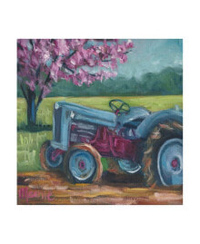 Trademark Global marnie Bourque Tractor Spring Canvas Art - 15