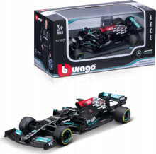 Bburago 1:43 RACE F1 - MERCEDES-AMG F1 W12 E Performance (2021) - Assorteret