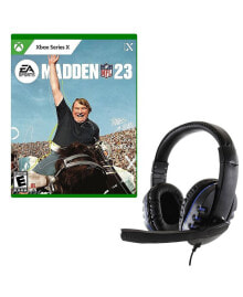 Xbox madden NFL 23 Game and Universal Headset for Series X