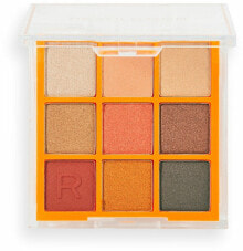 Lidschattenpalette - Makeup Revolution Neon Heat Eyeshadow Palette Orange Blaze