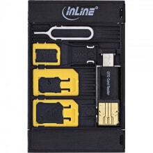 Кабели и разъемы для аудио- и видеотехники InLine SIM-Box Адаптер сим-карты 35091