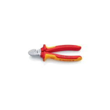 Knipex Seitenschneider Länge 160 mm Kopf verchromt VDE Mehrkomponenten-Hüllen