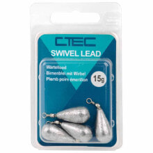 Грузила, крючки, джиг-головки для рыбалки CTEC Swivel Lead