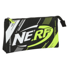 SAFTA Triple Nerf Get Ready Pencil Case