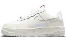 Nike Air Force 1 Low Pixel 像素 防滑 低帮 板鞋 女款 奶油白 / Кроссовки Nike Air Force 1 Low Pixel CK6649-105