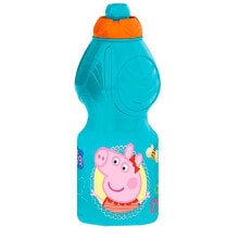 STOR Sport Peppa Pig 400ml Water Bottle