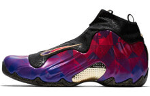 Nike Flightposite air 2019 cny 新年 风一 百家衣 高帮 复古篮球鞋 男女同款 紫渐变 / Кроссовки Nike Flightposite air 2019 cny BV6648-605