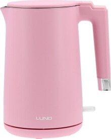 LUND ELECTRIC KETTLE 1.5L PINK COOL TOUCH