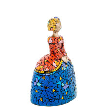 Decorative Figure Alexandra House Living Menina Acrylic Plastic Melamin 13 x 9 x 18 cm