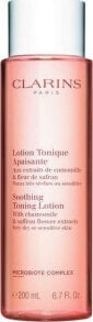 Means for toning the skin of the face clarins Lotion Tonizujący Rumianek Szafran (200 ml)