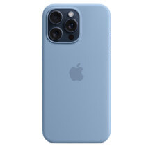 Apple iPhone 15 Pro Max Si Case Winter Blu