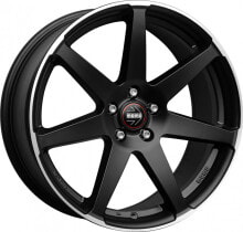 Колесный диск литой Momo Seven black matt polish 8.5x19 ET30 - LK5/112 ML79.6