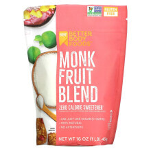 Сахар betterBody Foods, Смесь фруктов монаха, 454 г (1 фунт)