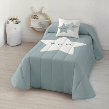 Bedspread (quilt) Kids&Cotton Nadir Blue 190 x 3 x 270 cm