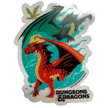 DRAGONES Y MAZMORRAS 4 Stickers Pack Various Designs