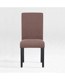 WestinTrends upholstered Linen Fabric Dining Chair