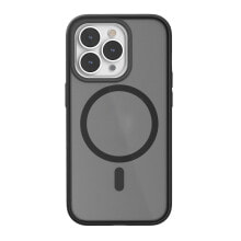 Woodcessories Clear Case Magsafe für iPhone 14 Pro Max schwarz