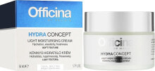 Feuchtigkeitsspendende leichte Gesichtscreme - Helia-D Officina Hydra Concept Light Moisturizing Cream