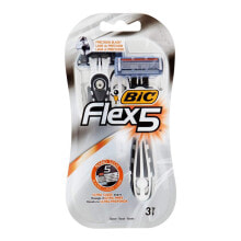 Shaving machine Bic Flex5 (3 uds)