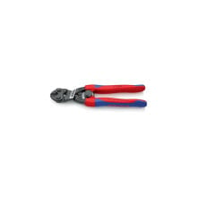 Knipex Kompaktbolzenschneider CoBolt Länge 200 mm Mehrkomponenten-Hüllen gerade Form 1 ohne Aussparung weich 6 mm mittel 5,2 mm hart 4 mm