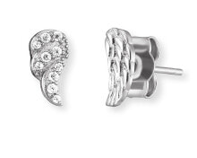 Женские серьги asymmetric silver stud earrings Wingduo ERE-2WING-ZI