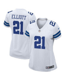 Nike women's Ezekiel Elliott White Dallas Cowboys Team Game Jersey