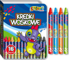 Penmate Kredki Premium Kolori Dino 16 kolorów PENMATE