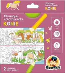 Раскраски для детей dłuuugie kolorowanki Konie