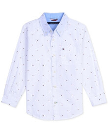 Tommy Hilfiger toddler Boys Logo Dot Print Button-Down Shirt