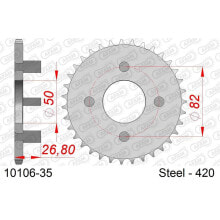 AFAM 10106 Rear Sprocket