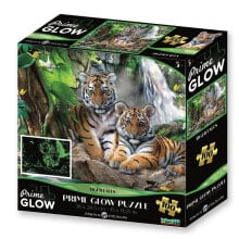 PRIME 3D Puzzle Howard Robinson Shine In Dark Cascade Tiger 100 Pieces