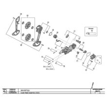 SHIMANO Pulley Carrier Foreign XTR M9120 SGS 12s