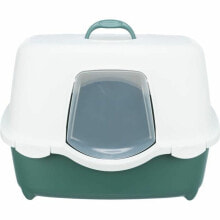 Cat Litter Box Trixie Davio Top Green 56 x 39 x 39 cm Plastic