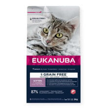 EUKANUBA Grain free salmon cat food 2 kg