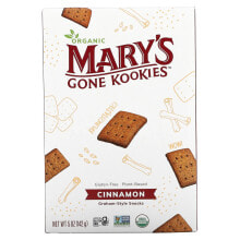 Мэри Гон Крэкэрс, Graham Style Snacks, корица, 142 г (5 унций)