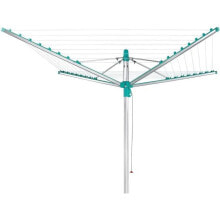 Leifheit 85285 Linomatic 400 Easy Sonnenschirmtrockner - 40 Meter mit Easy-Lift-System, automatischer Drahteinzug