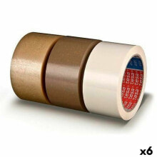 Adhesive Tape TESA STANDARD Packaging Transparent PVC 50 mm x 66 m (6 Units)