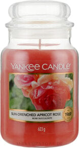 Duftkerze im Glas Sun-Drenched Apricot Rose - Yankee Candle Sun-Drenched Apricot Rose Jar