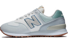 New Balance NB 574 低帮 跑步鞋 男女同款 浅蓝色 经典休闲 / Кроссовки New Balance NB 574 ML574NFS