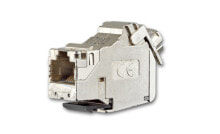 Cables and connectors for audio and video equipment bUSCH JAEGER 0230-0-0413 - RJ45 - Cat. 6A iso - Metallic - Cat6a - 1 pc(s)
