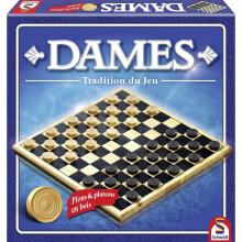 Checkers Pieces Schmidt Spiele Ladies wood tradition