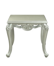 Simplie Fun qunsia End Table, Champagne Finish LV01121