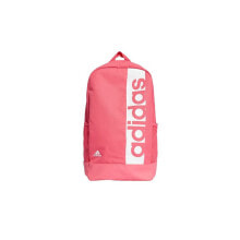 Женские спортивные рюкзаки Женский спортивный рюкзак adidas с логотипом, подкладка, одно отделение на молнии, сбоку карманы для напитков.