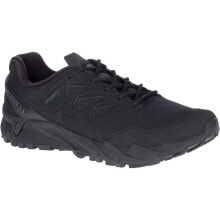 Мужская спортивная обувь для бега Мужские кроссовки спортивные для бега черные текстильные низкие  Merrell Agility Peak Tactical